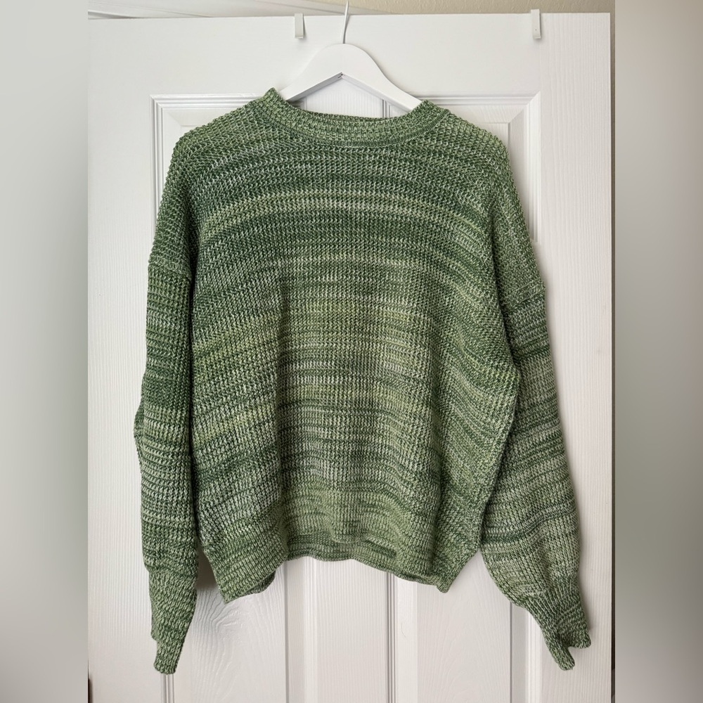 Ann Taylor Green Knit Women's Sweater